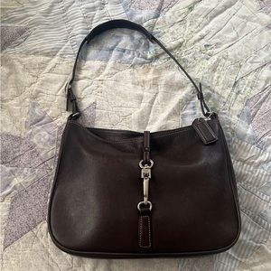 Coach Brown Leather Handbag